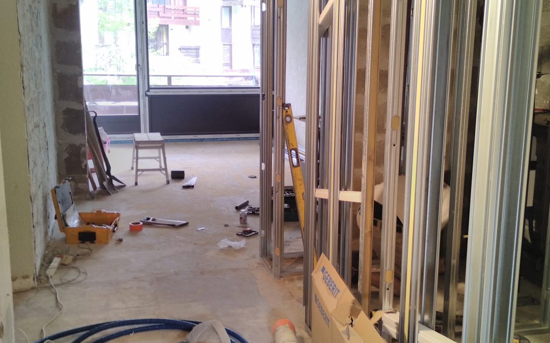 Renovation progress !